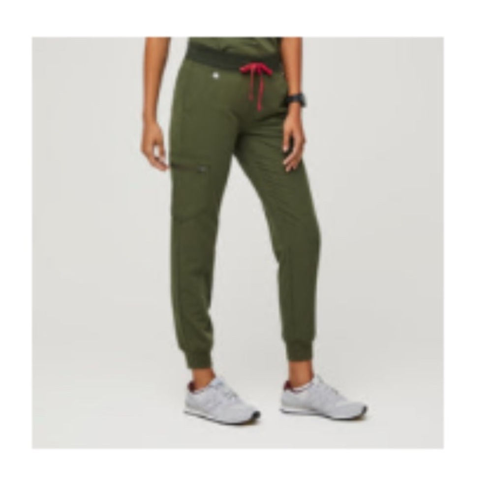 Dark Olive Green Figs Zamora Joggers